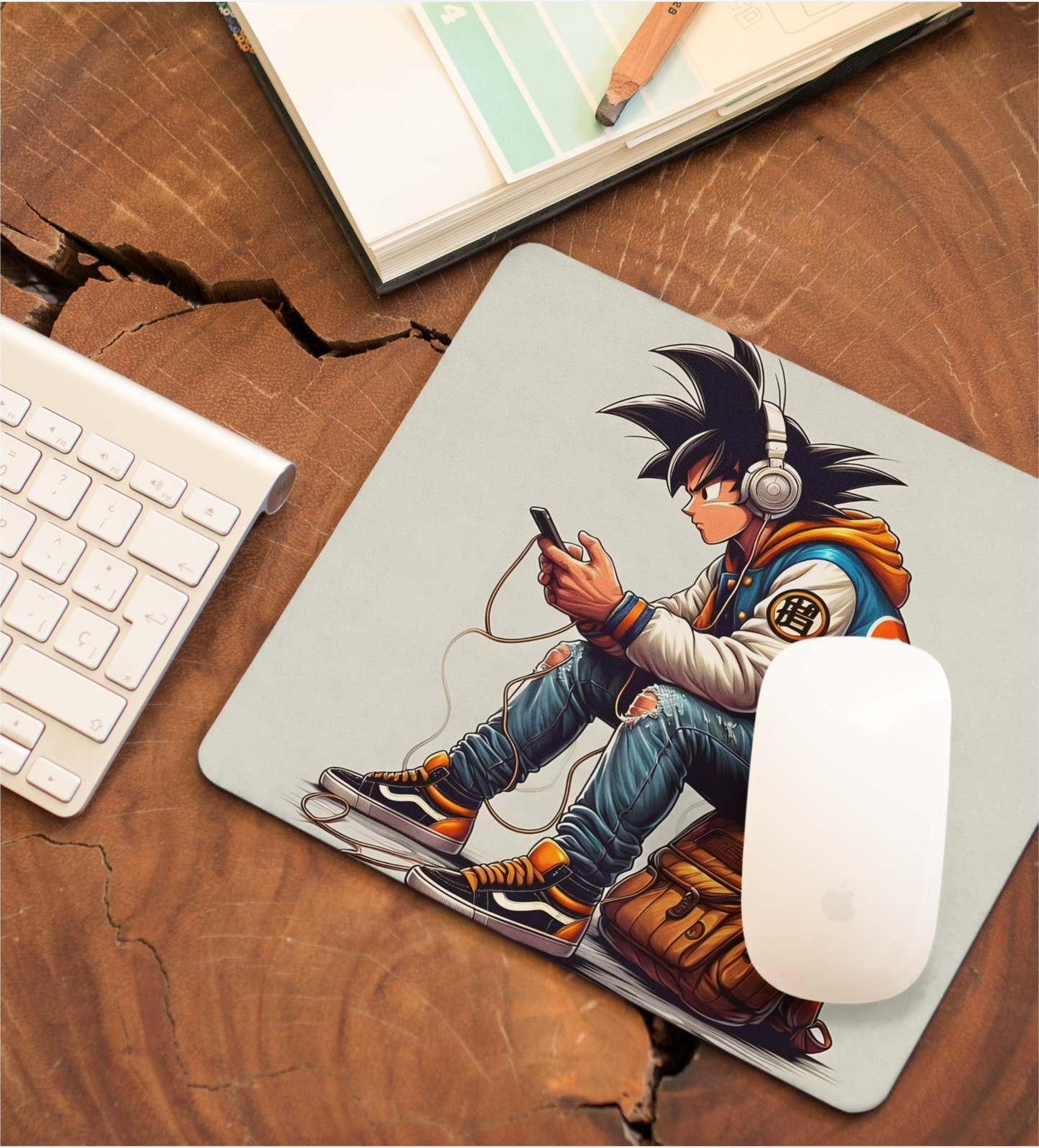 Goku Square Mouse Pad