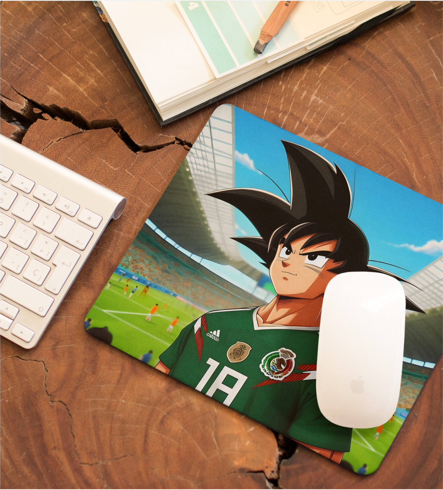 Goku Dragon Ball Z Square Mouse Pad