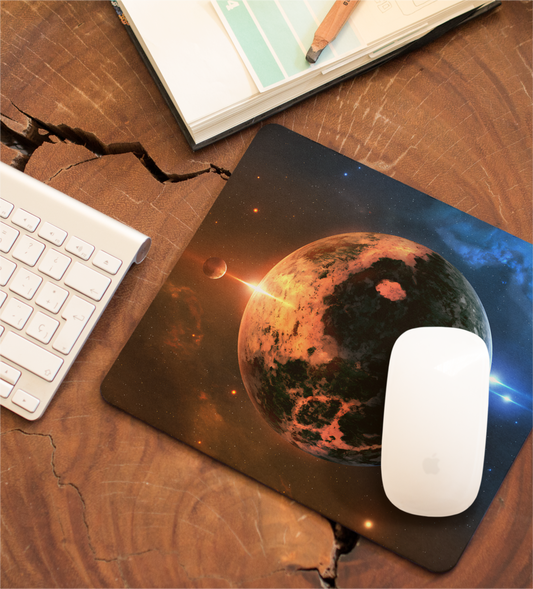 A Planet Squre Mouse Pad