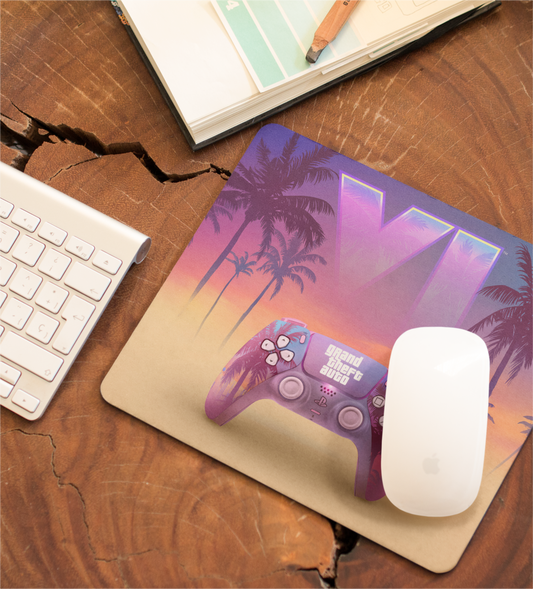 GTA VI Logo Square Mouse Pad