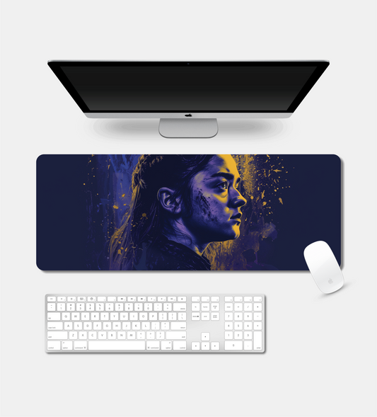 Arya Stark Illustrative Desk Pad