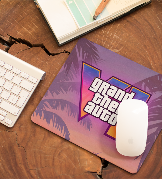 GTA IV Square Mouse Pad