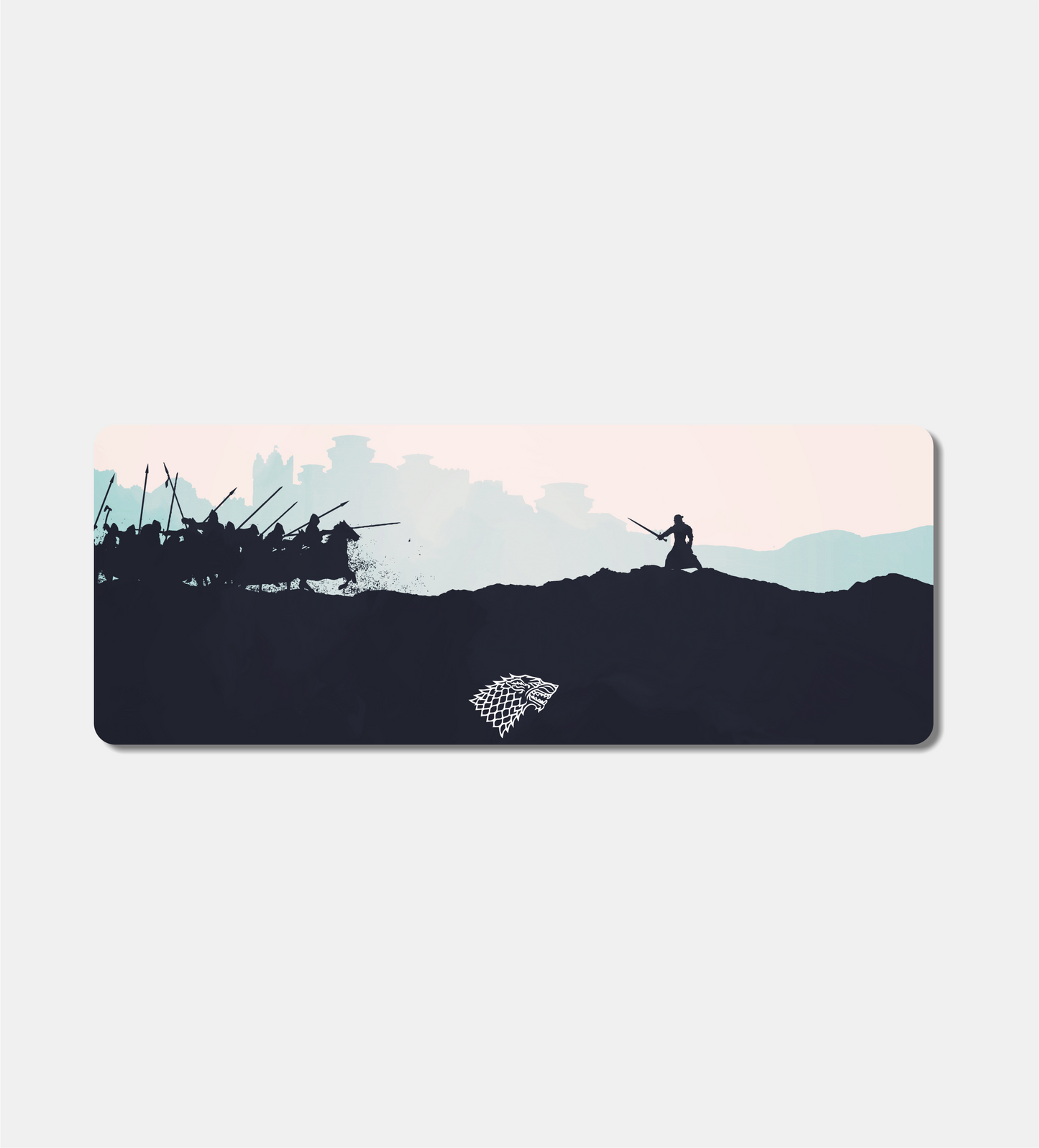 Jon Snow from GOT Desk Pad