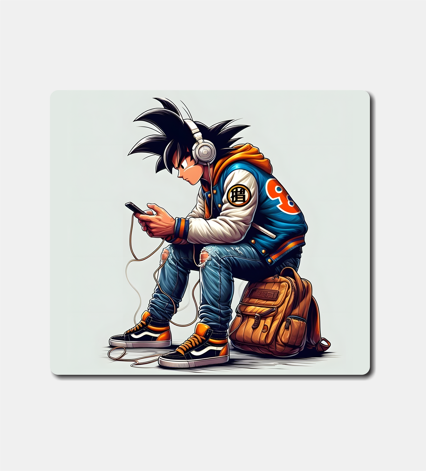 Goku Square Mouse Pad