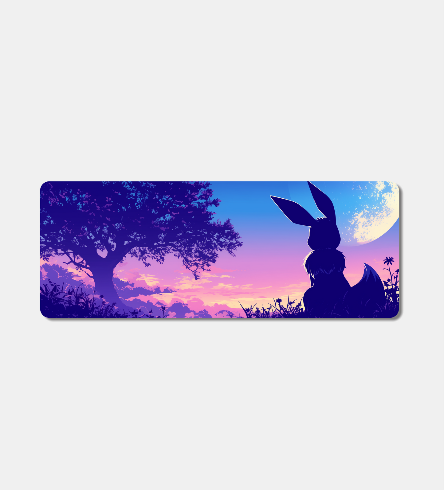 Eevee Silhouette Pokémon Desk Pad