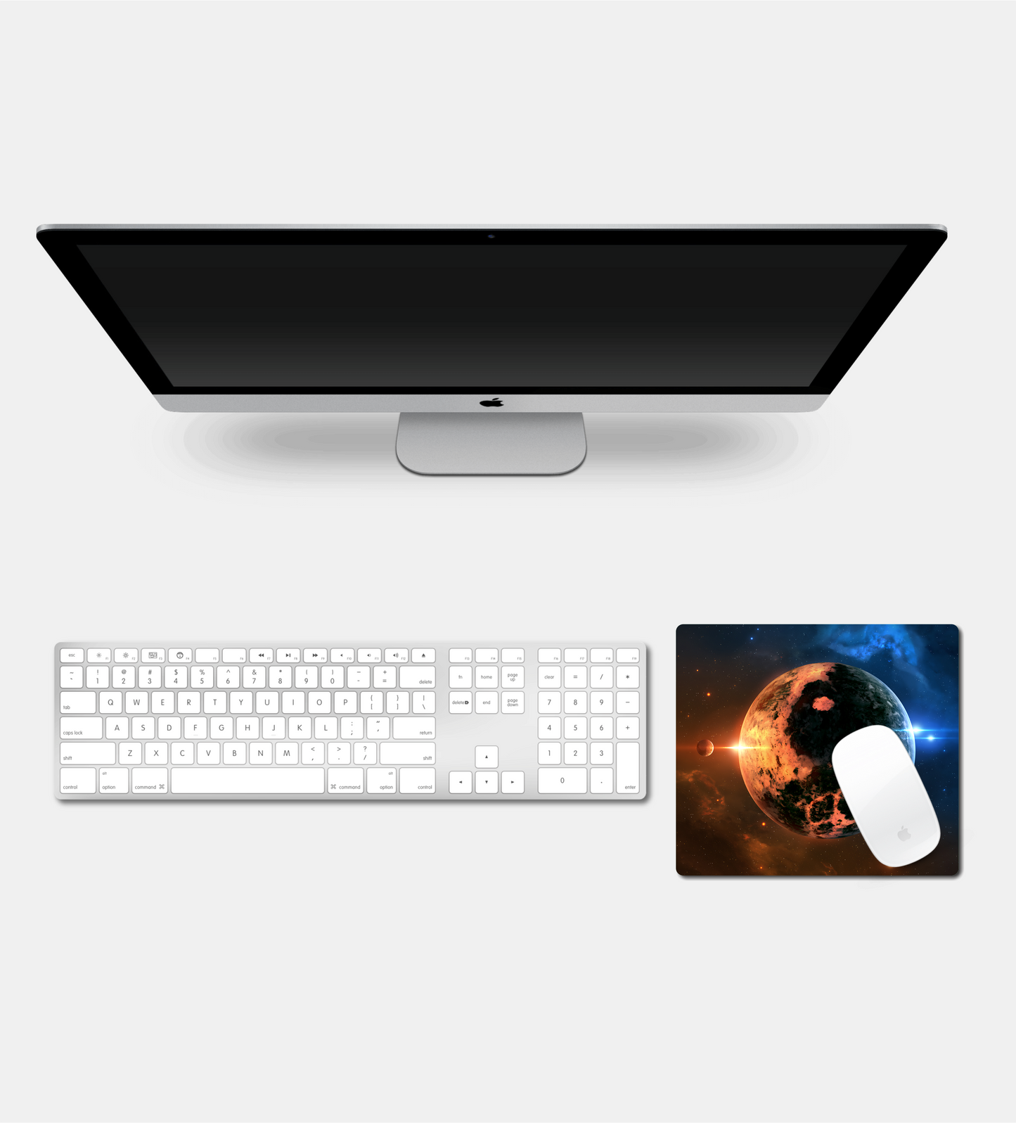 A Planet Squre Mouse Pad