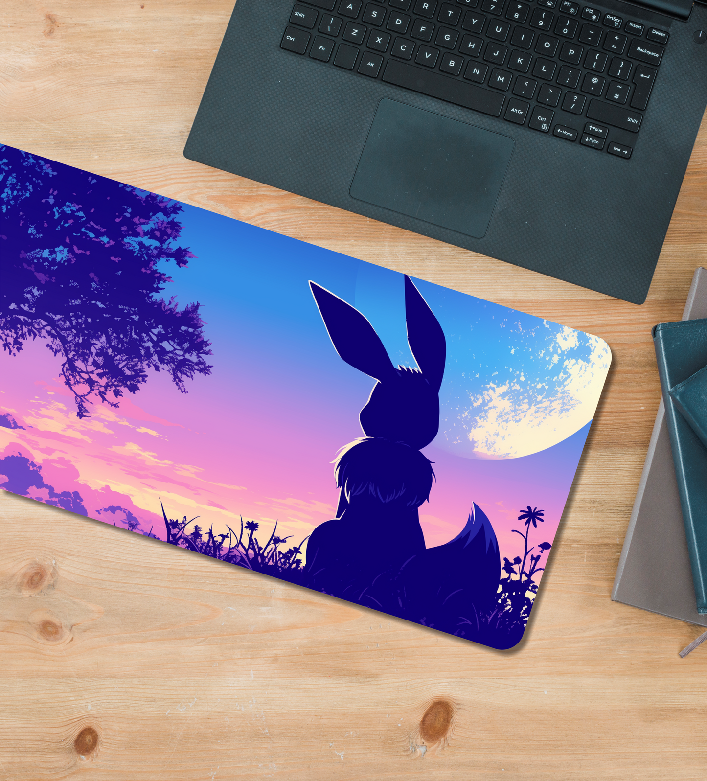 Eevee Silhouette Pokémon Desk Pad