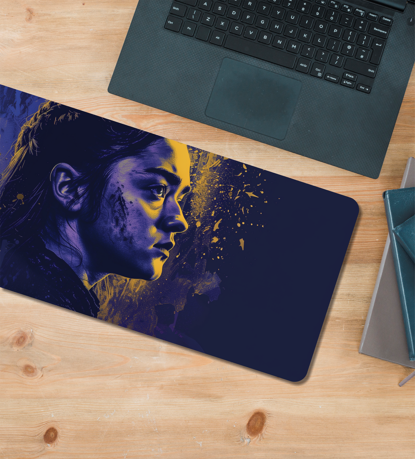 Arya Stark Illustrative Desk Pad