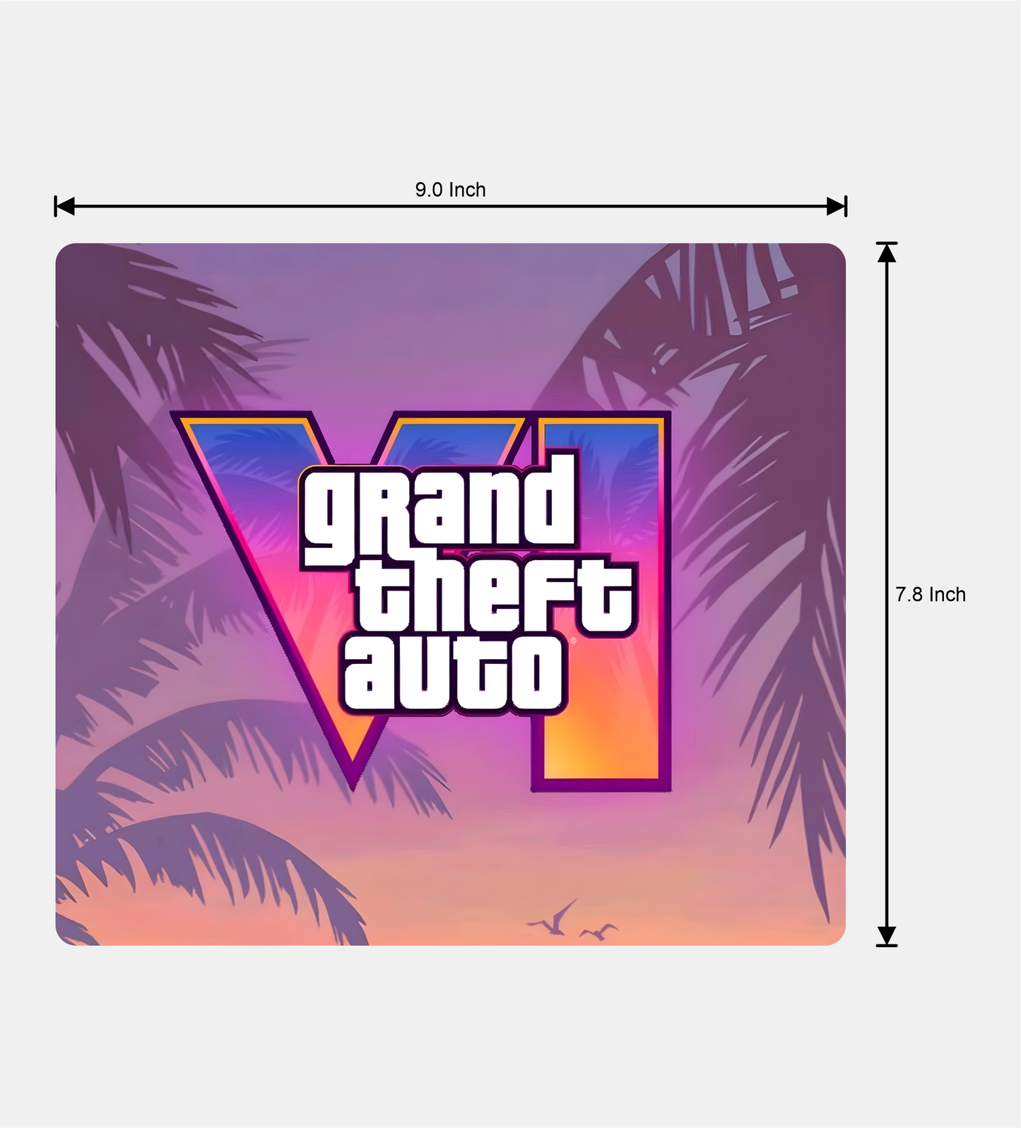 GTA IV Square Mouse Pad